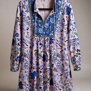 Bella Tu Embroidered Floral Dress – Size S